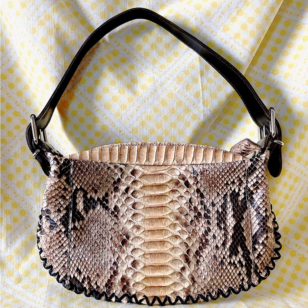 Real snake skin purse